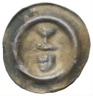 Fundmünze, Brakteat, 1260 - 1298?