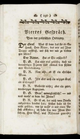 Viertes Gespräch.