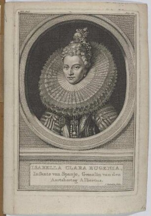 Bildnis der Isabella Clara Eugenia, Infante van Spanje
