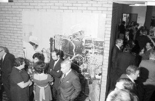 Freiburg: Gäste im Foyer