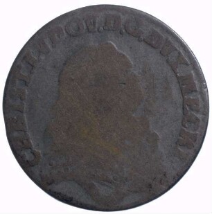 Münze, 1/12 Taler (2 Groschen), 1754