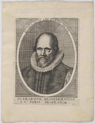 Bildnis des Everardus Bronchorstius