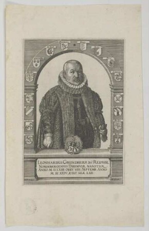 Bildnis des Leonhardus Grundherr