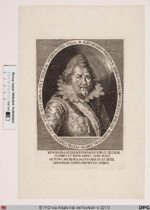Bildnis Joachim Ernst, Markgraf von Brandenburg-Ansbach (reg. 1603-25)