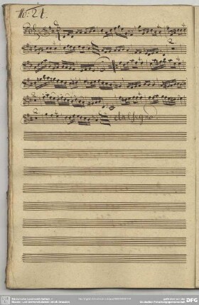 24. Binder, Christlieb Siegmund, Instrumentalstücke, D-Dur <3. Polonaise>
