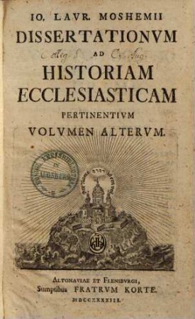 Dissertationes ad historiam ecclesiasticam pertinentes. 2