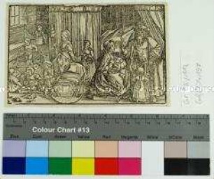 Von einem fruchtbaren und wohlsprechenden Hausweib (Illustration aus Petrarca/Trostspiegel 1)