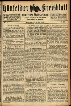 Ausgabe vom Donnerstag, den 03. April 1924.