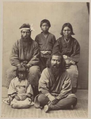 Personen der Ainu (Sammlung Bronislaw Pilsudski, 1887-1905)