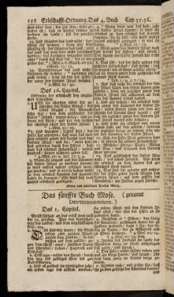 158-194, Das fünffte Buch Mose. (genannt Devteronomium.)