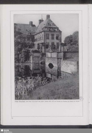 Haus Hovestadt, Kreis Soest. Oft belagert und zerstört. Neubau 1563-1572 von Laurenz von Brachum für Goswin von Ketteler
