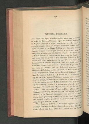 Western Buddhism.