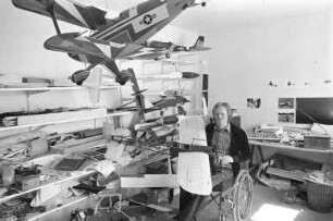 Modellflugsportverein Karlsruhe MFSVK. Mitgliedschaft des querschnittsgelähmten Grafik-Designers Matthias Hänel