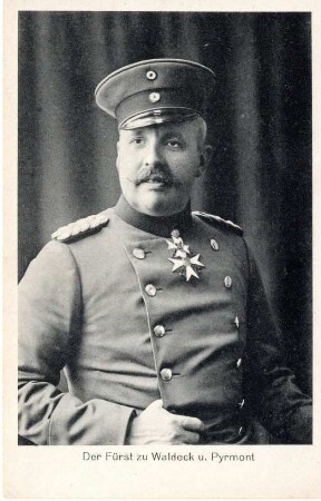 Fürst Friedrich zu Waldeck-Pyrmont