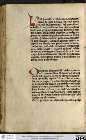 O quandoque est adverbium, quandoque interiectio, unde versus O stupet, o dubitat, vocat indignatur et optat...