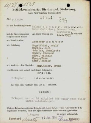 Wagner, Helmut