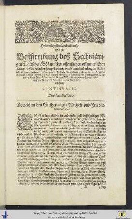 Das Neundte Buch.