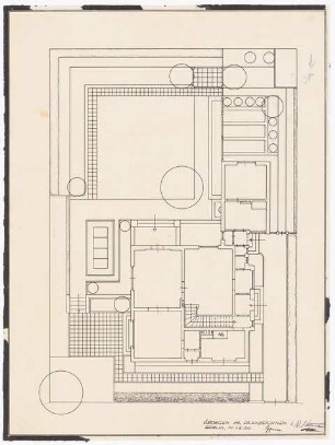 Perspektivübungen: Grundriss