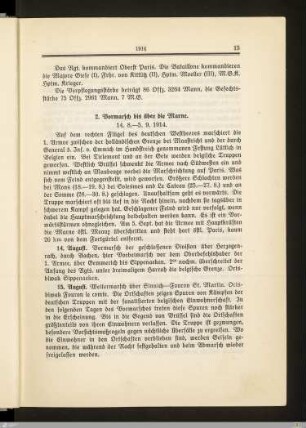 2. Vormarsch bis über die Marne