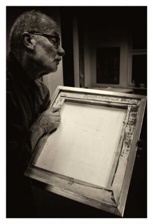 AXEL WUNSCH IN SEINEM ATELIER