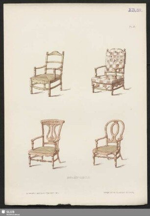 Sessel von Stroh