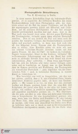 2: Photographische Betrachtungen