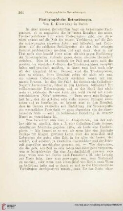 2: Photographische Betrachtungen