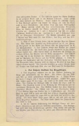 3. Der äußere Aufbau des Erzgebirges