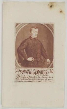 Bildnis des Mang Dilherr