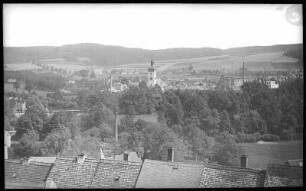 Waldenburg. Blick auf Altstadt