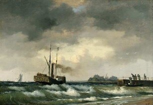 Fähr-Raddampfer "Caledonia" (?)