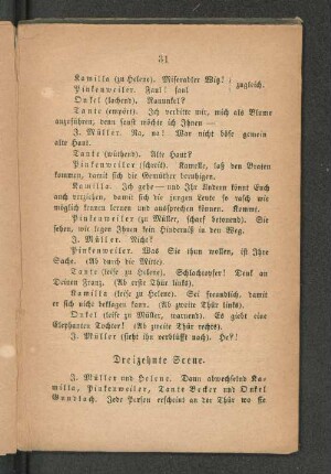 Dreizehnte Scene.
