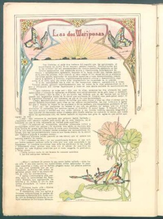Las dos mariposas