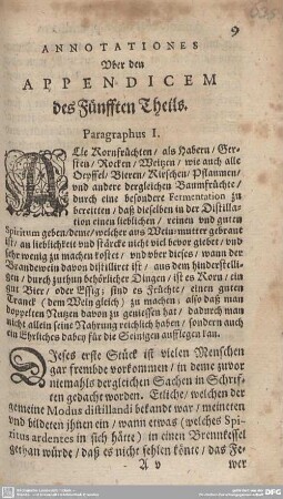 Paragraphus I. Alle Kornfrüchten/als Habern/Gersten/Rocken/Weitzen ...