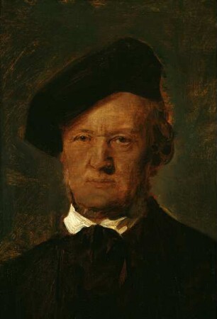 Richard Wagner mit Barett