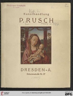 Kunsthandlung P. Rusch, Dresden-A.