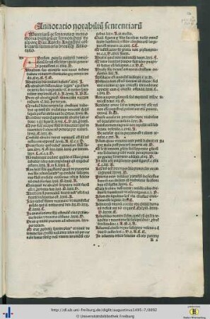 Annotatio notabilium sententiarum (Teil 6)