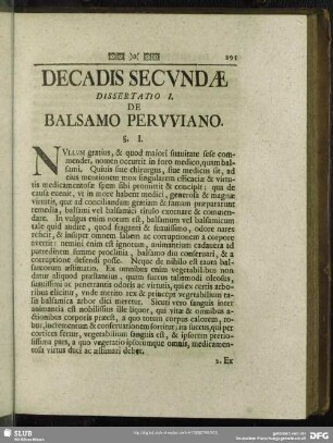 Decadis Secundae