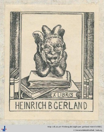 [Provenienz]: Gerland, Heinrich Balthasar