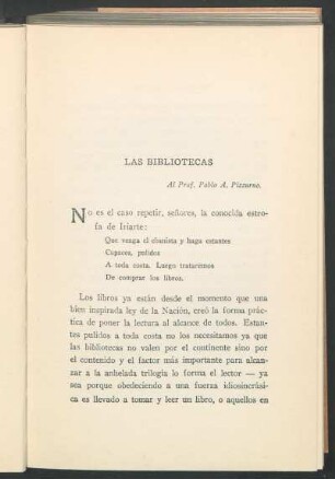 Las bibliotecas