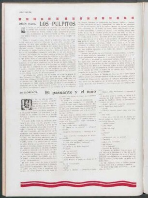 El paseante y el niño : En Florencia