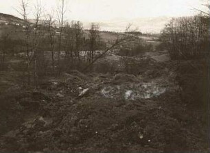 Erdrutsch am Hopfenberg bei Bodenbach