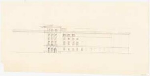 Haus der 109. SS Standarte (?), Posen: Entwurf Ansicht