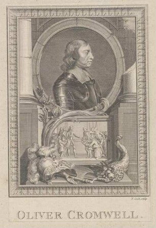 Bildnis des Oliver Cromwell