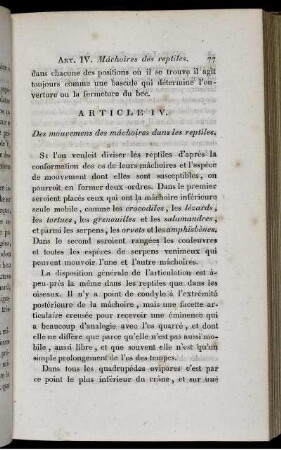 Article IV.