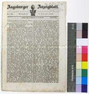 Ausgabe des Augsburger Anzeigenblattes