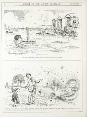 Mr. Punch's holiday pages