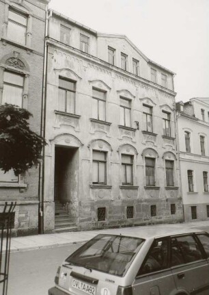Markneukirchen (Vogtlandkreis), Wohnhaus (um 1900), Albertstraße 16, Straßenansicht