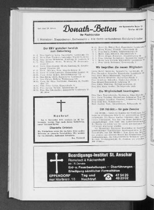 Wir begrüßen die neuen Mitglieder:
