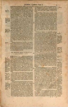 In Jeremiam prophetam commentarii : Item in Baruch & breves D. Jo. Chrysost. in Jeremiam explanationes, & octo Origenis homiliae: quae omnia nunc primum in lucem emittuntur ..., 3. In Quo Quid Contineatur, Elenchus Primo Tomo annexus indicavit